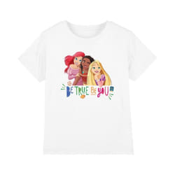 Disney Princess - T-shirt BE TRUE, BE YOU - Enfant (Blanc)