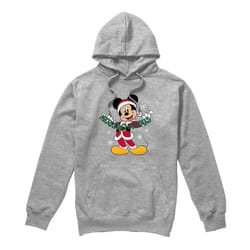 Disney - Sweat à capuche MERRY CHRISTMAS - Homme (Gris chiné)