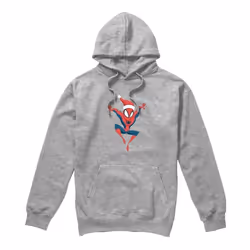 Spider-Man - Sweat à capuche HOLIDAY OUTFIT - Homme (Gris chiné)
