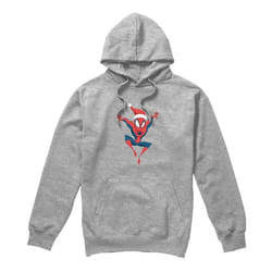 Spider-Man - Sweat à capuche HOLIDAY OUTFIT - Homme (Gris chiné)