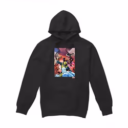 Marvel - Sweat à capuche X-MEN TEAM DEFEND - Homme (Noir)