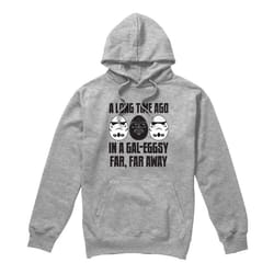 Star Wars - Sweat à capuche GALEGGSY FAR, FAR AWAY - Homme (Gris chiné)