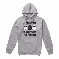Star Wars - Sweat à capuche GALEGGSY FAR, FAR AWAY - Homme (Gris chiné)
