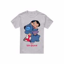 Lilo & Stitch - T-shirt 90S - Homme (Gris chiné)