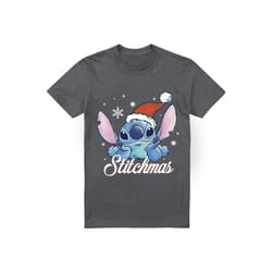 Lilo & Stitch - T-shirt A STITCHMAS CHRISTMAS - Homme (Charbon)