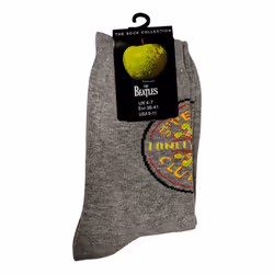 The Beatles - Chaussettes SGT PEPPER - Femme (Gris)