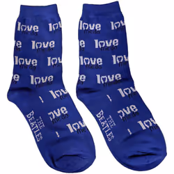 The Beatles - Chaussettes LOVE ME DO - Femme (Bleu)