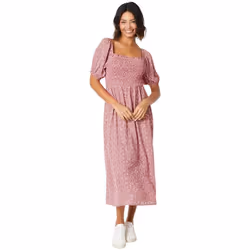 Dorothy Perkins - Robe mi-longue - Femme (Rose)