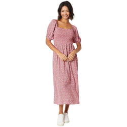 Dorothy Perkins - Robe mi-longue - Femme (Rose)