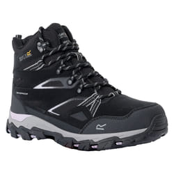Regatta - Bottines de marche HOLCOMBE - Femme (Noir / Parme)