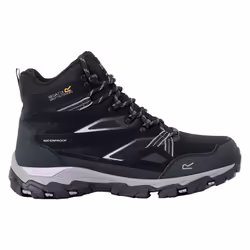 Regatta - Bottines de marche HOLCOMBE - Femme (Noir / Parme)