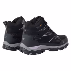 Regatta - Bottines de marche HOLCOMBE - Femme (Noir / Parme)