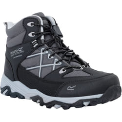 Regatta - Bottines de marche SAMARIS - Enfant (Noir / Gris clair)