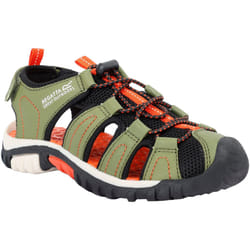 Regatta - Sandales WESTSHORE - Unisexe (Vert néphrite / Orange foncé)