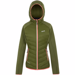 Regatta - Veste hybride ANDRESON - Femme (Vert néphrite / Pêche foncée)