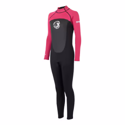 Regatta - Combinaison de plongée - Femme - Taille 42-44 FR (Noir / Rose bonbon)