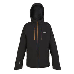 Regatta - Veste imperméable HIGHTON - Homme (Noir / Orange sombre)