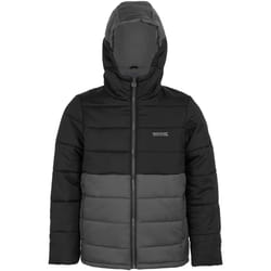 Regatta - Veste isolée LOFTHOUSE - Enfant (Noir / Gris phoque)