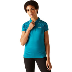 Regatta - Polo manches courtes REMEX - Femme (Bleu Uni)