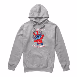 Lilo & Stitch - Sweat à capuche - Homme (Gris chiné)