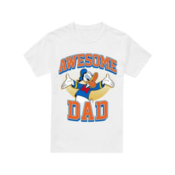 Disney - T-shirt AWESOME DAD - Homme (Blanc)