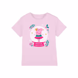 Peppa Pig - T-shirt MAGICAL - Enfant (Rose clair)