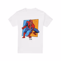 Spider-Man - T-shirt - Homme (Blanc)