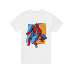 Spider-Man - T-shirt - Homme (Blanc)