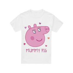 Peppa Pig - T-shirt - Homme (Blanc)