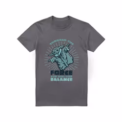 Star Wars: The Mandalorian - T-shirt BALANCE - Homme (Charbon)