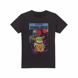 Star Wars: The Mandalorian - T-shirt - Homme (Noir)