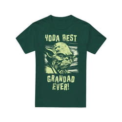 Star Wars - T-shirt BEST GRANDAD - Homme (Vert forêt)