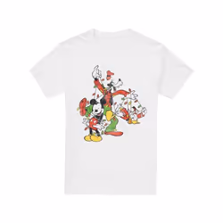 Disney - T-shirt MICKEY & FRIENDS - Homme (Blanc)