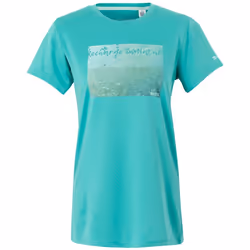 Regatta - T-shirt FINGAL - Femme (Turquoise vif)