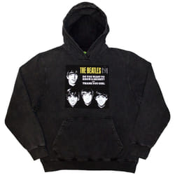 The Beatles - Sweat à capuche VJ SECRET SLEEVE - Adulte (Gris charbon)