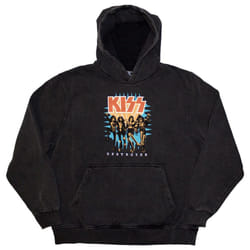 Kiss - Sweat à capuche DESTROYER - Adulte (Gris charbon)