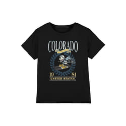 Disney - T-shirt COLORADO SKI - Enfant (Noir)