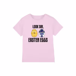 Star Wars - T-shirt LOOK SIR, EASTER EGGS - Enfant (Rose)