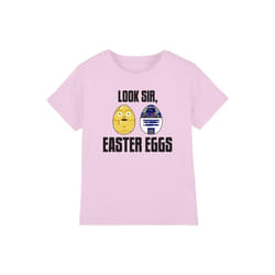 Star Wars - T-shirt LOOK SIR, EASTER EGGS - Enfant (Rose)