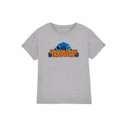 Lilo & Stitch - T-shirt HALLOWEEN HIDE - Enfant (Gris chiné)