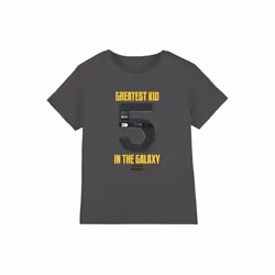 Star Wars - T-shirt GREATEST KID - Enfant (Charbon)