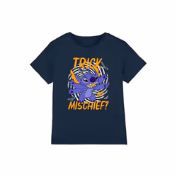 Lilo & Stitch - T-shirt TRICK OR MISCHIEF - Enfant (Bleu marine)