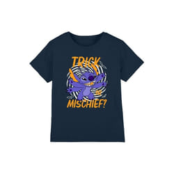 Lilo & Stitch - T-shirt TRICK OR MISCHIEF - Enfant (Bleu marine)