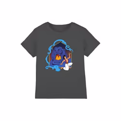 Aladdin - T-shirt THE MAGIC LAMP AT THE CAVE OF WONDERS - Enfant (Charbon)