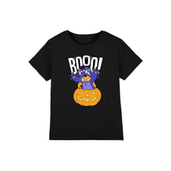 Lilo & Stitch - T-shirt LAUGHING PUMPKIN - Enfant (Noir)