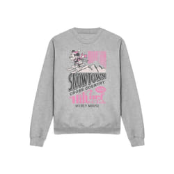 Disney - Sweat SNOWTOWN SKI - Adulte (Gris chiné)