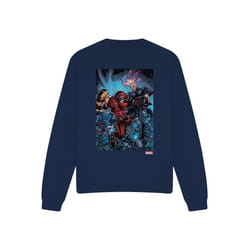 Marvel - Sweat X-MEN DESTROY - Adulte (Bleu marine)