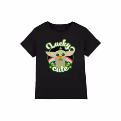 Star Wars - T-shirt LUCKY CUTE - Enfant (Noir)