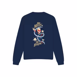 Captain Marvel - Sweat BE MERRY BE BRIGHT - Adulte (Bleu marine)