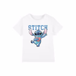 Lilo & Stitch - T-shirt CLUTCHING HEARTS - Enfant (Blanc)